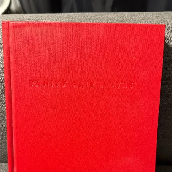 Vanity Fair Red Notes Book - Picture 2 of 9